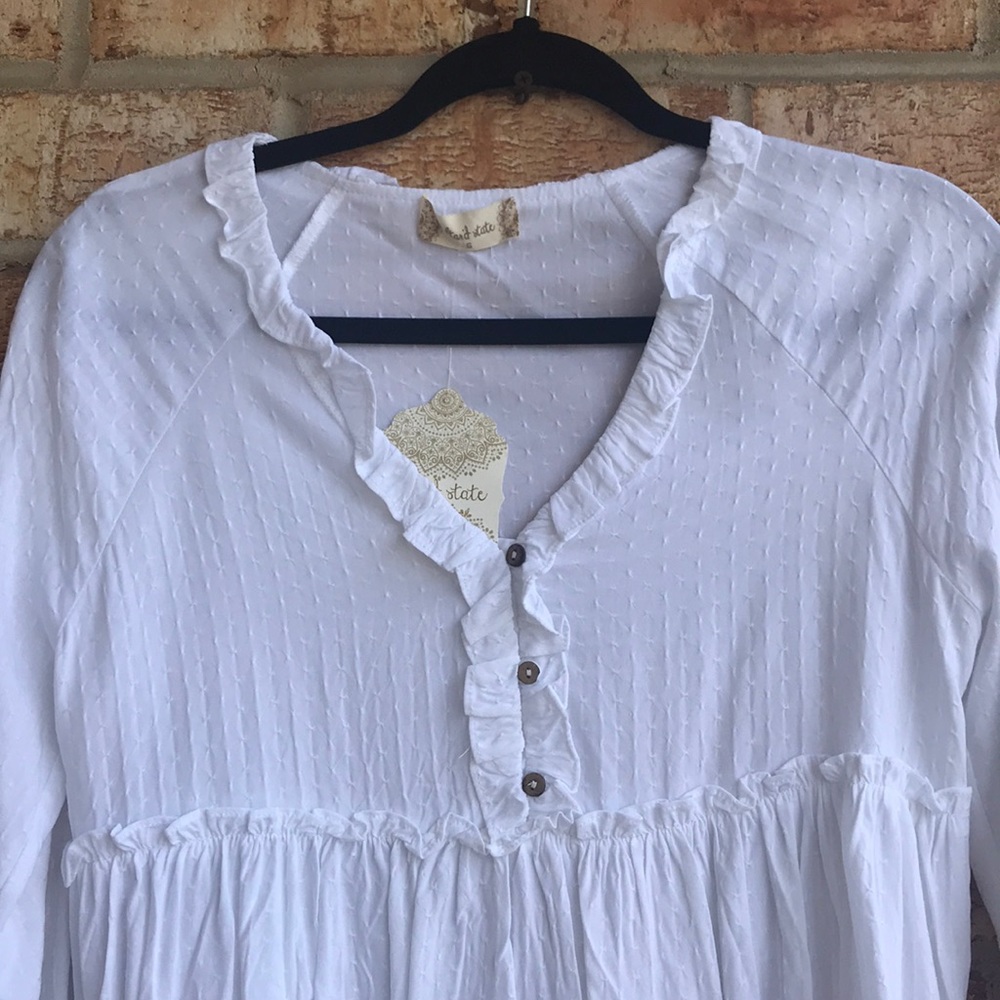 Altard’s State RUFFLE AND EMPIRE SILHOUETTE top s - Picture 3 of 6